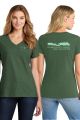 Port & Co Women's Fan Favorite Blend V-Neck Tee - LPC455V